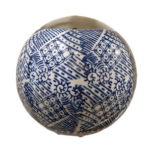Handcrafted Blue Pottery Wall Hanging – Timeless Elegance for Your Walls