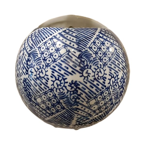 Handcrafted Blue Pottery Wall Hanging – Timeless Elegance for Your Walls