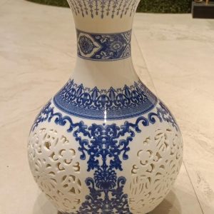 Blue pottery