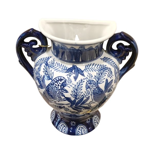 Handcrafted Blue Pottery Wall Hanging – Timeless Elegance for Your Walls - Image 3