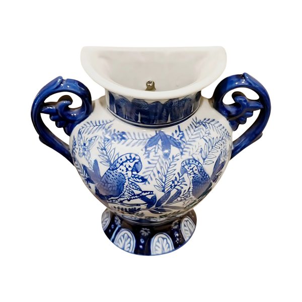 Handcrafted Blue Pottery Wall Hanging – Timeless Elegance for Your Walls - Image 3