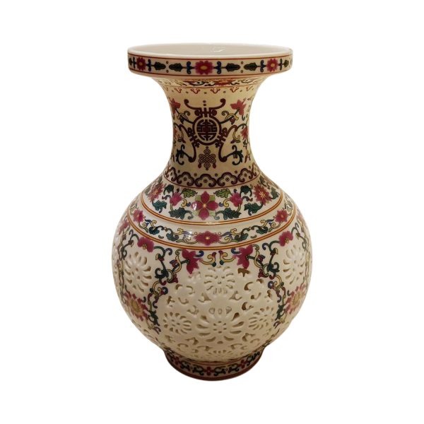 Handcrafted Blue Pottery Flower Vase – Timeless Elegance in Every Curve - Image 2