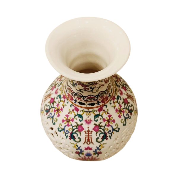 Handcrafted Blue Pottery Flower Vase – Timeless Elegance in Every Curve - Image 3