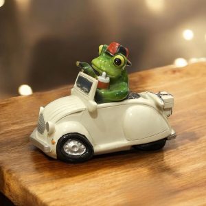 Frog on White Car-1417