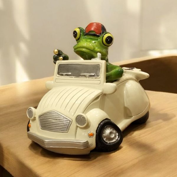 Frog on White Car-1417 - Image 4