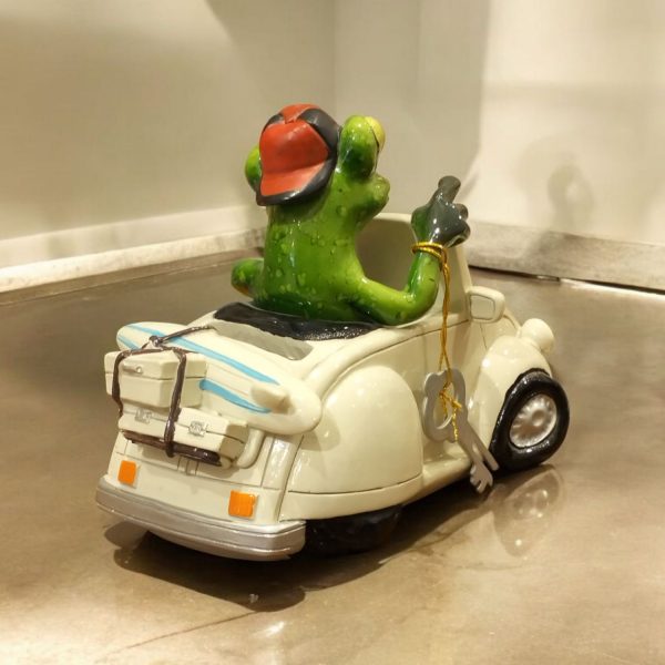 Frog on White Car-1417 - Image 3