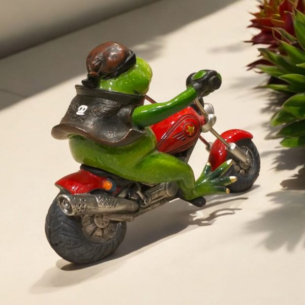 Frog with Bike Code-1412 - Image 4