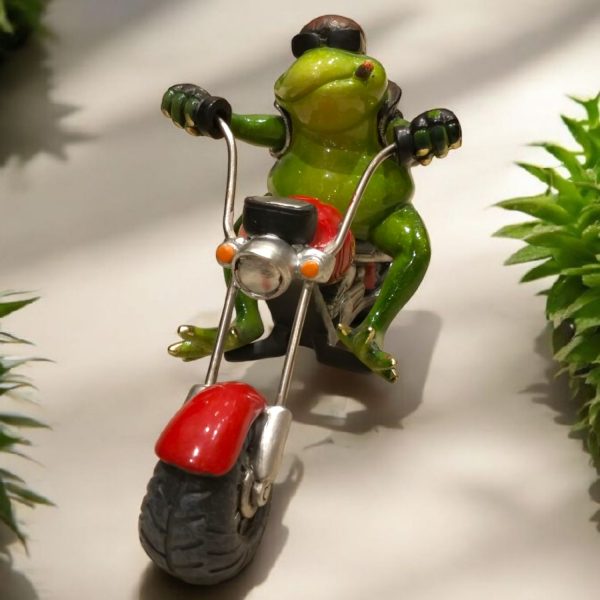 Frog with Bike Code-1412 - Image 3