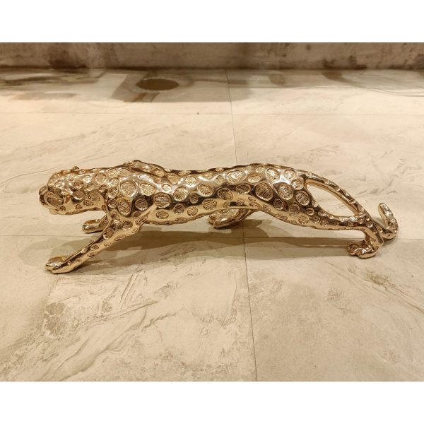 Golden Jaguar Decorative Figurine – Luxury Home & Office Decor - Image 4