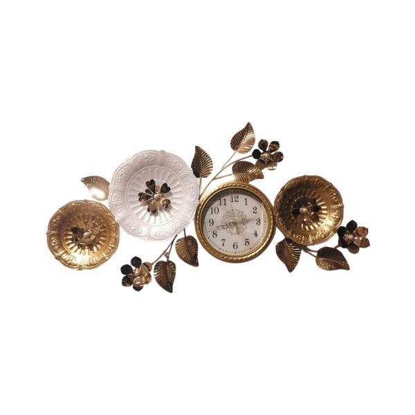 Modern Flower Design Wall Clock